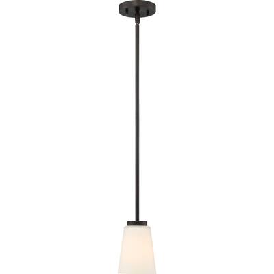 1-Light Mahogany Bronze Pendant