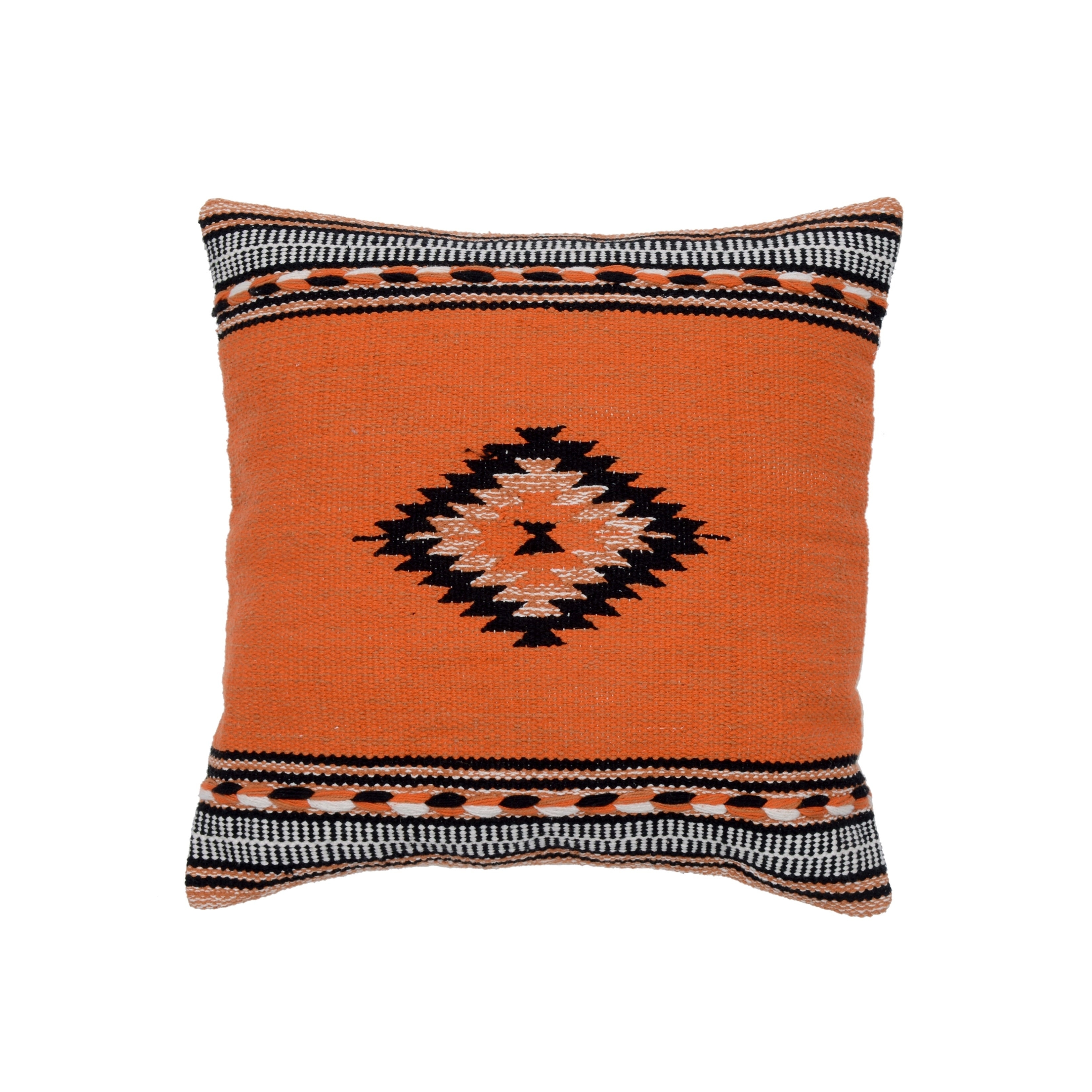 Brielle Home Boho Geometric Textured Throw Pillows, Kekoa - Set of 2