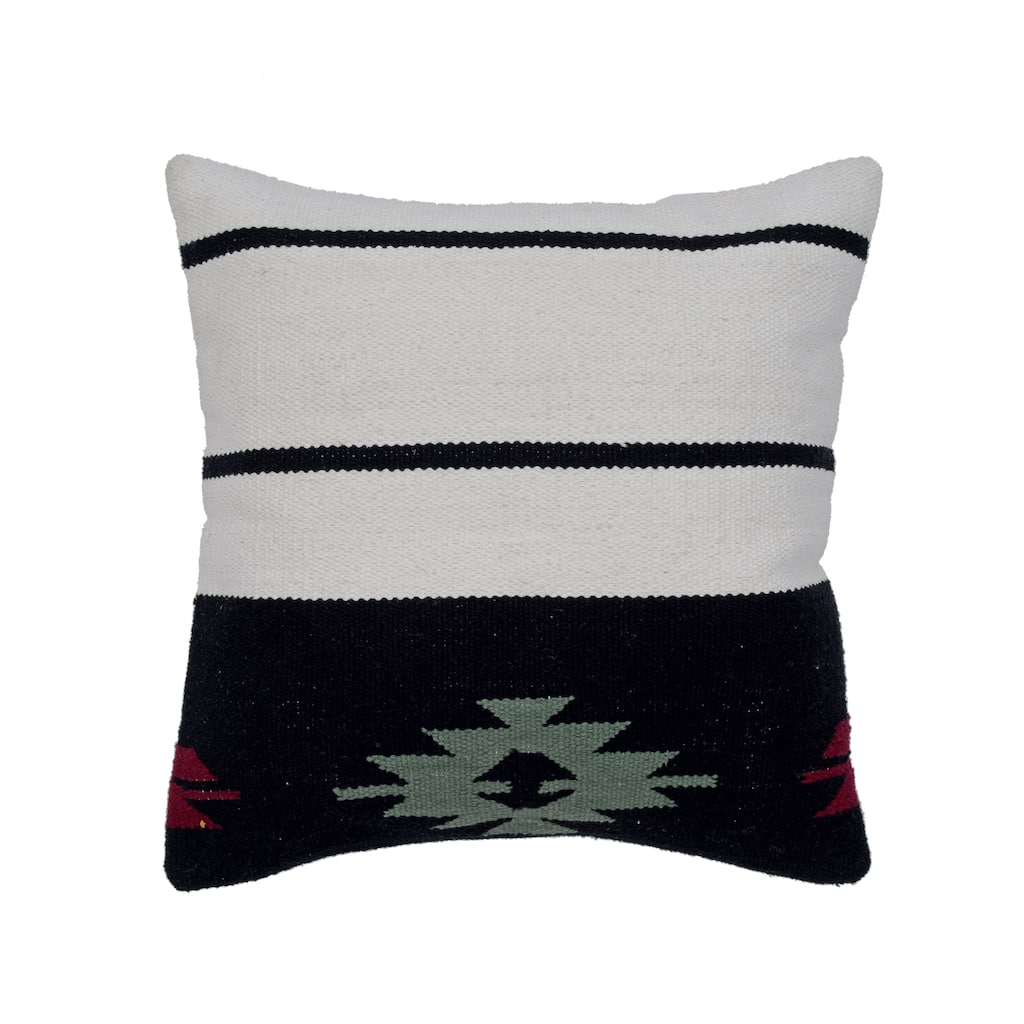 Handmade 20" Cotton Throw Pillow, Set of 2