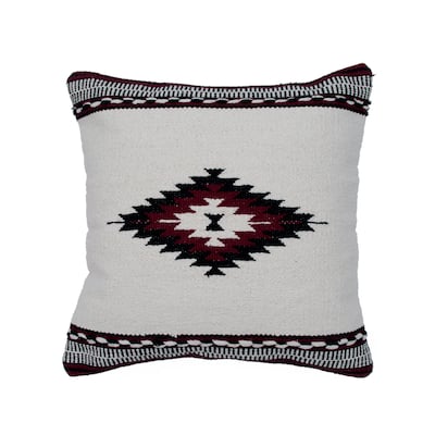 Handmade 20" Cotton Throw Pillow, Set of 2