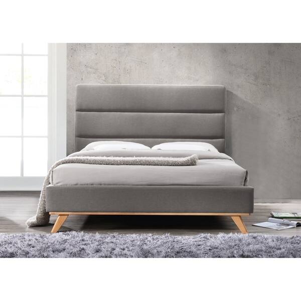Shop Carson Carrington Hong Upholstered Platform Bed Queen Overstock 21895378