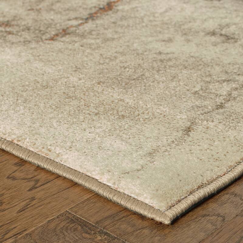 Vista Home Palmoa Spilled Paint Abstract Area Rug