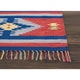 preview thumbnail 11 of 19, Nourison Baja Aztec Print Fringe Area Rug