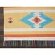 preview thumbnail 3 of 2, Nourison Baja Reversible Yellow Area Rug - 6'6" x 9'6"