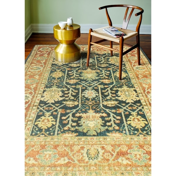 Aaliyah Traditional Machine Made Area Rug. Opens flyout.