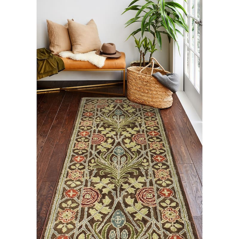 Bashian Hastings Transitional Floral Oriental Hand-tufted Area Rug