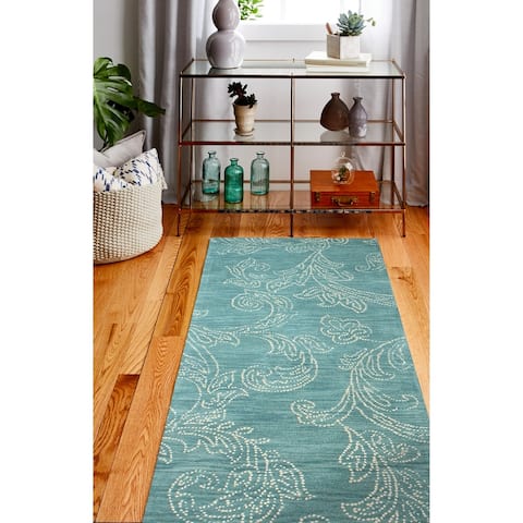 Bashian Roseberry Transitional Hand Tufted Area Rug