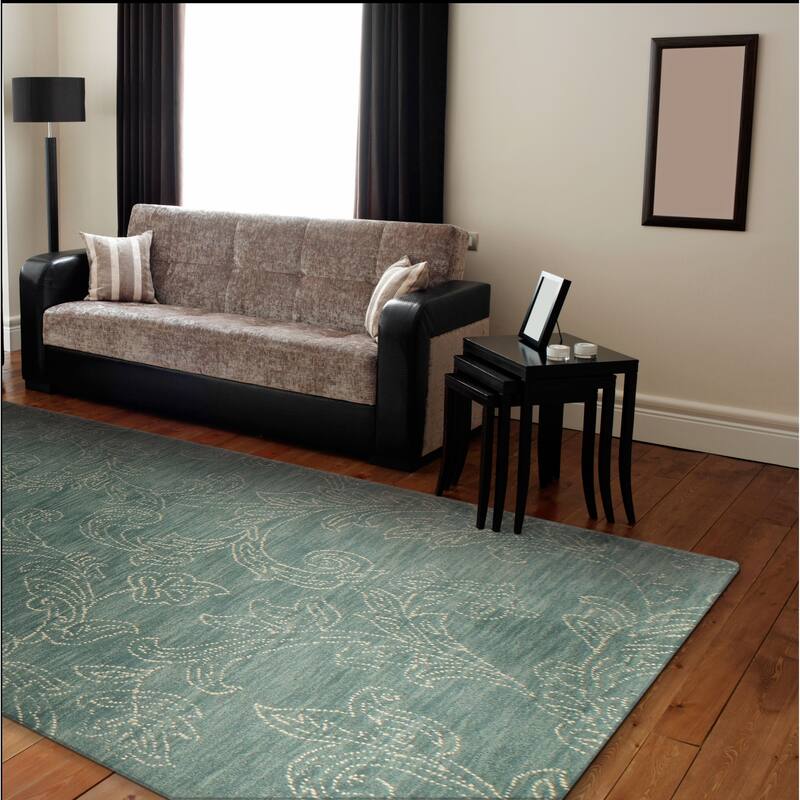 Bashian Roseberry Transitional Hand Tufted Area Rug