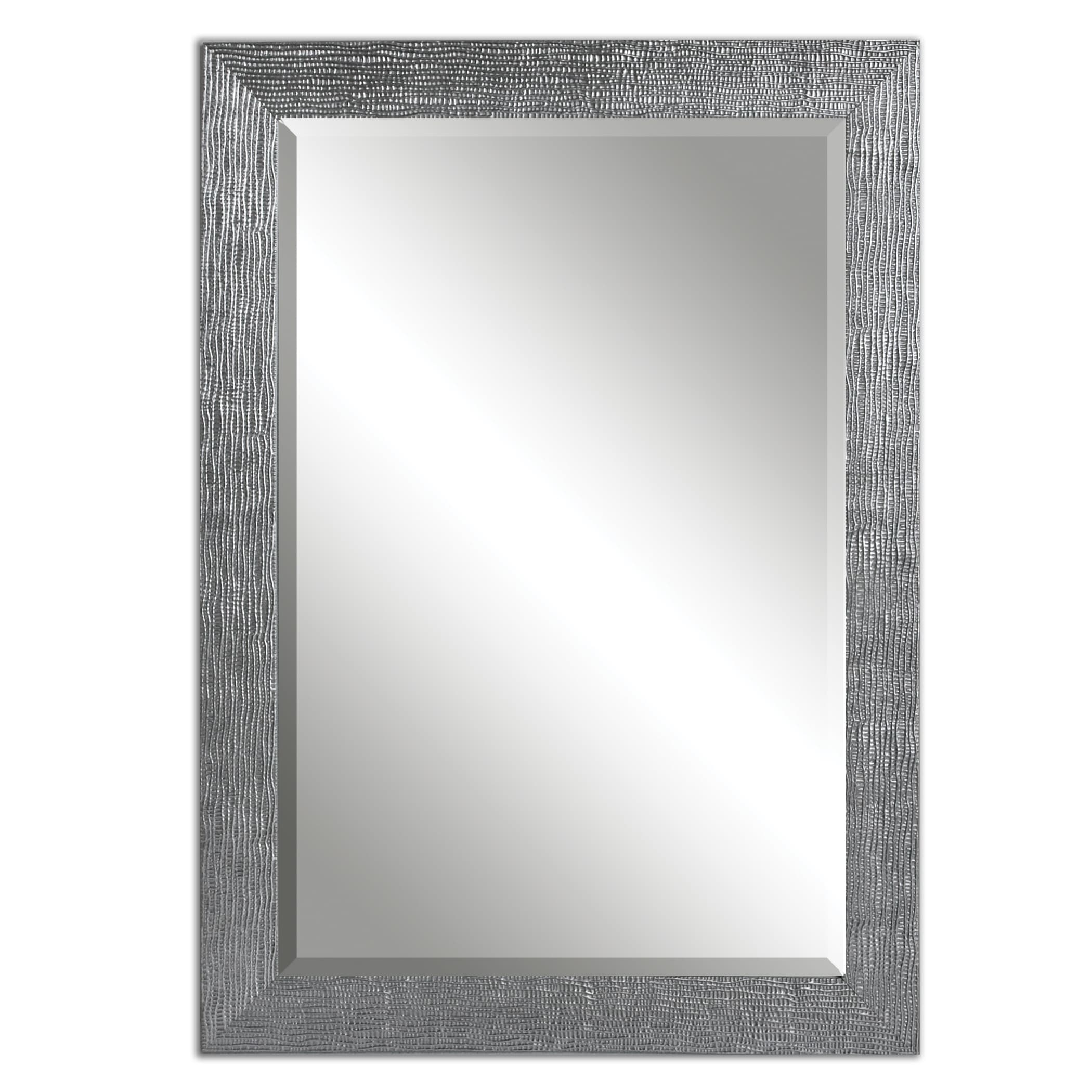 Uttermost Silver Bevelled Mirror - 29.875x41.875x0.875