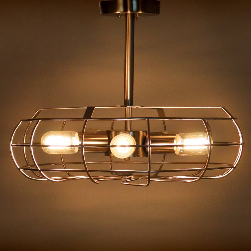 Ozzy Industrial Vintage Ceiling Lamp