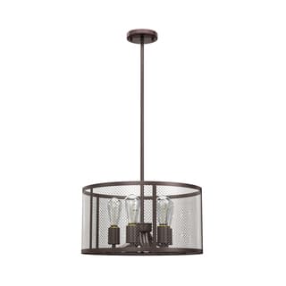Carbon Loft Walker Industrial 5-light Oil Rubbed Bronze Pendant