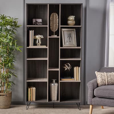 Imogen Modern Faux Wood Bookshelf by Christopher Knight Home