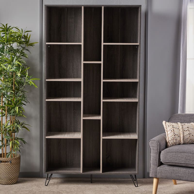 Imogen Modern Faux Wood Bookshelf by Christopher Knight Home