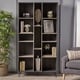 preview thumbnail 1 of 5, Imogen Modern Faux Wood Bookshelf by Christopher Knight Home Grey