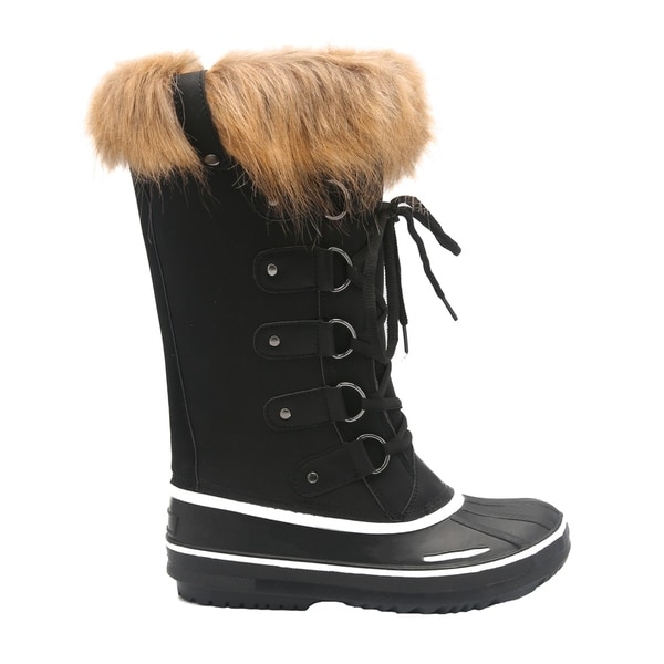 pull on duck boots womens