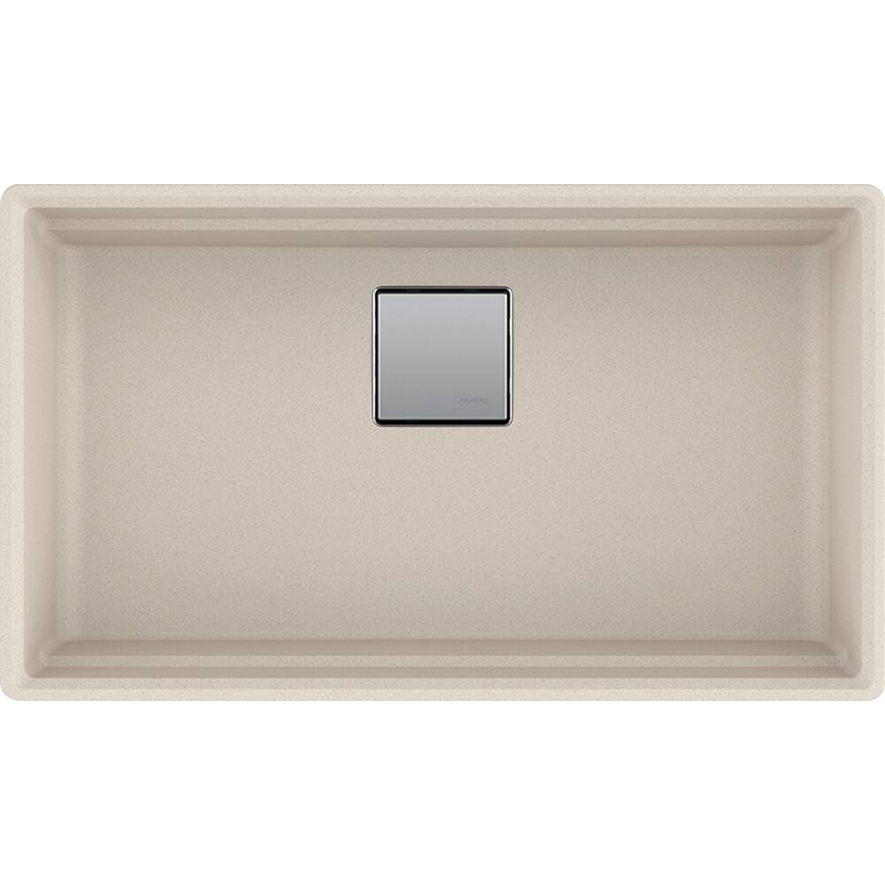 Franke Peak Granite Single Bowl Kitchen Sink PKG11031CHA Champagne