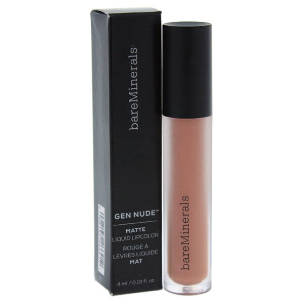 bareMinerals Gen Nude Matte Liquid Lip Color Hemp - Overstock - 19755668