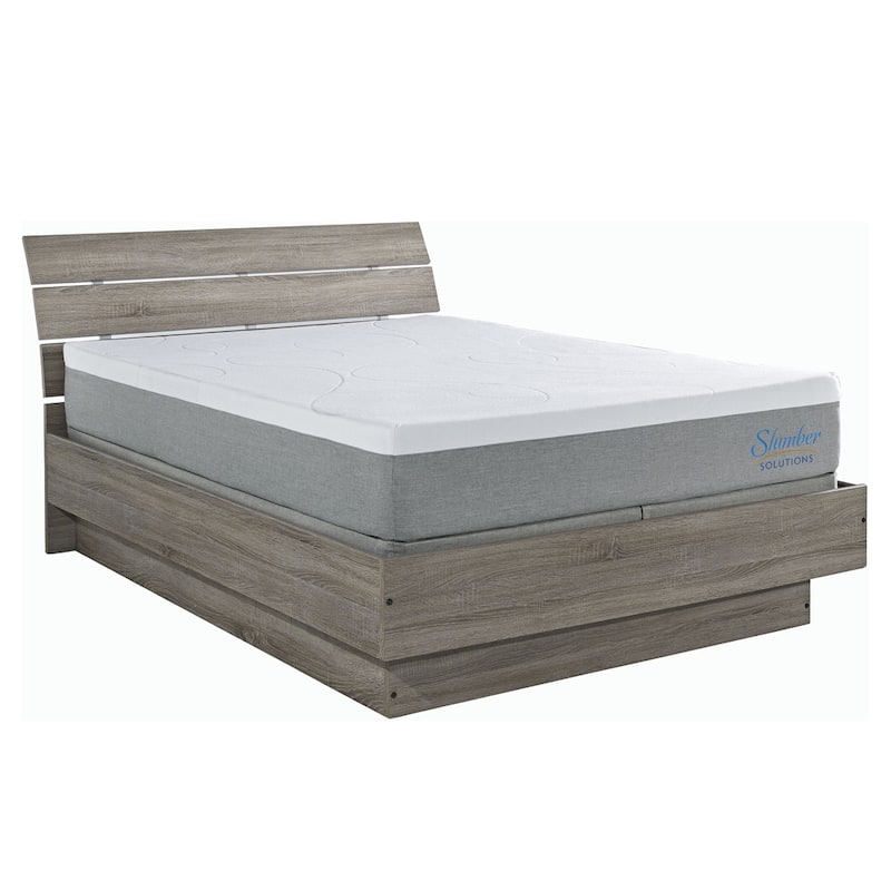 Slumber Solutions Choose Your Comfort 12-inch Gel Memory Foam Mattress Set