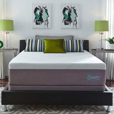Slumber Solutions Choose Your Comfort 14-inch King-size Memory Foam Mattress Set