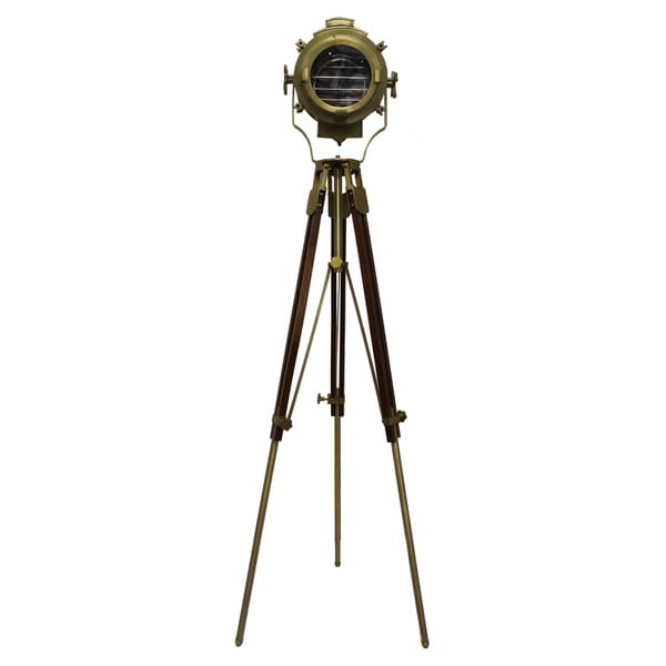 Urban Designs 82 Inch Gold Round Cinema Studio Spotlight Floor Urban Designs 82 Inch Gold Round Cinema Studio Spotlight Floor Tripod Lamp