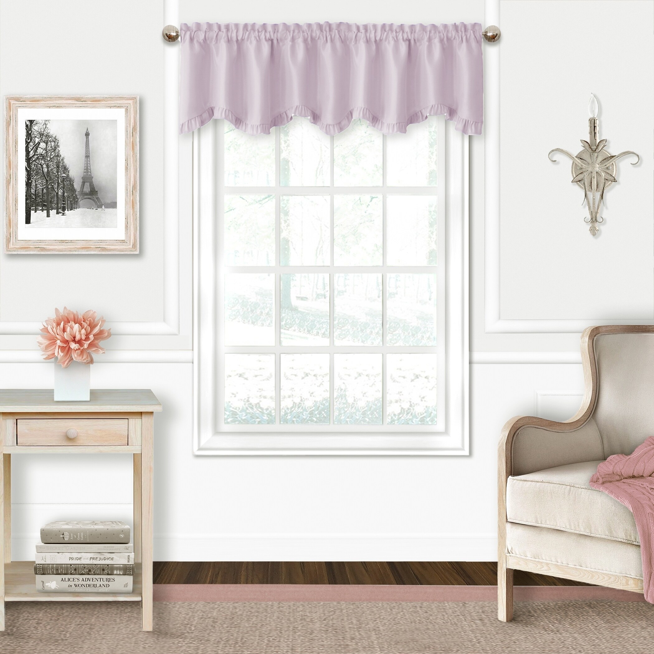 Shop Adaline Nursery And Kids Ruffled Window Valance Free