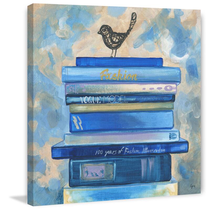 'Whisper Thinking I' Painting Print on Wrapped Canvas - Multi-Color