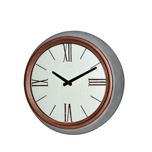 METAL ROUND WALL CLOCK