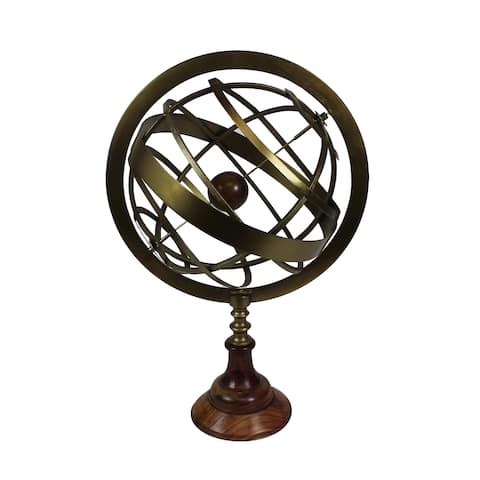 Globes Accent Pieces Online At Our Best Decorative Urban Designs 20 Inch Br Tabletop Armillary Nautical Sphere Globe