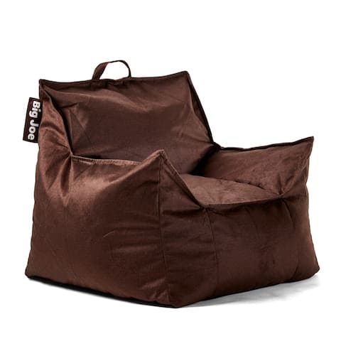 Buy Size Medium Brown, Solid Kids&#39; Bean Bag Chairs Online at Overstock | Our Best Kids ...