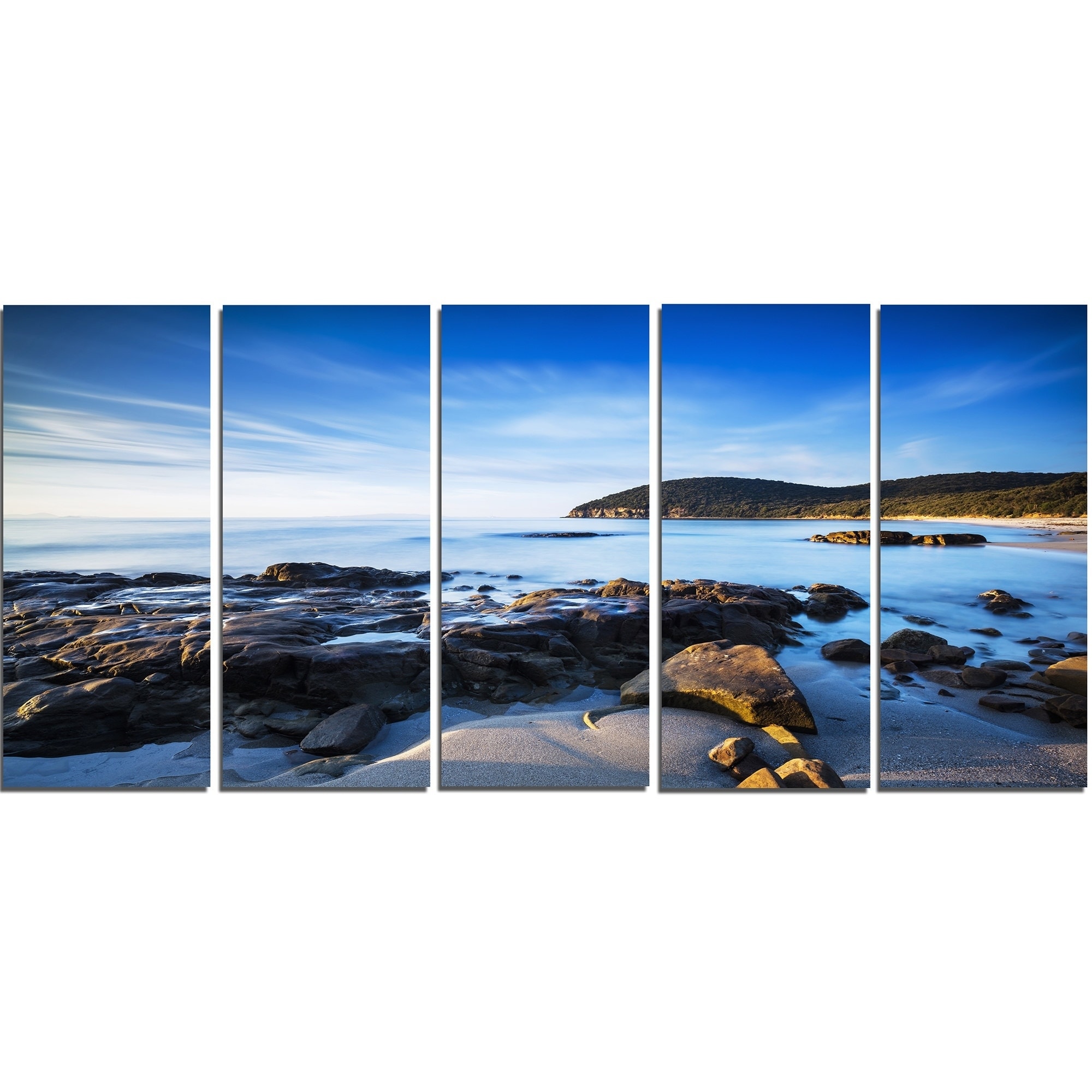 32x16 Design Art PT11359-32-16 Cala Violina Bay Beach in Maremma-Extra Large Seashore Canvas Art-32X16 32x16 Design Art PT11359-32-16 Cala Violina Bay Beach in Maremma-Extra Large Seashore Canvas Art-32X16