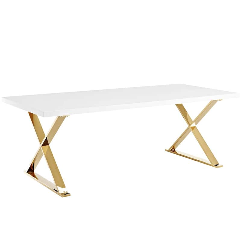 Sector Dining Table - White - n/a