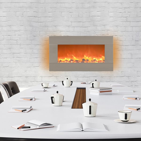 Shop Northwest 31 Inch Wall Mounted Brushed Silver 13 Color