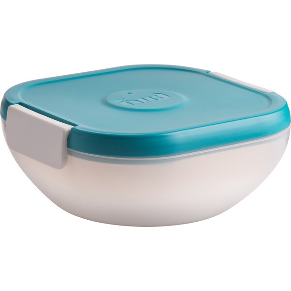 Salad To-Go W/Integrated Ice Cap & Dressing Cup 7"X7"X3"