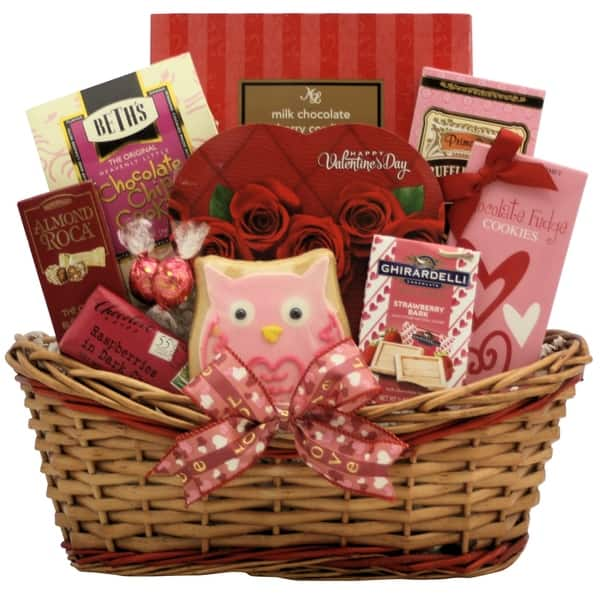 Shop Sweet Love Valentine S Day Chocolate Sweets Gift Basket Overstock 19781619