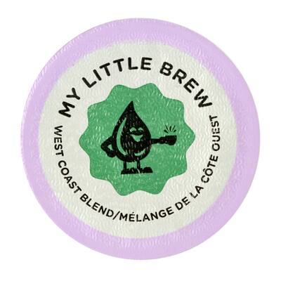 My Little Brew West Coast Blend, Single Serve Cup Portion Pack for Keurig K-Cup Brewers 96 Count