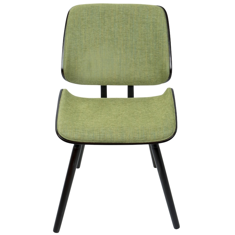 Lombardi Mid-Century Modern Upholstered Dining/Accent Chair (Set of 2)