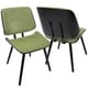 preview thumbnail 1 of 23, Lombardi Mid-Century Modern Upholstered Dining/Accent Chair (Set of 2)