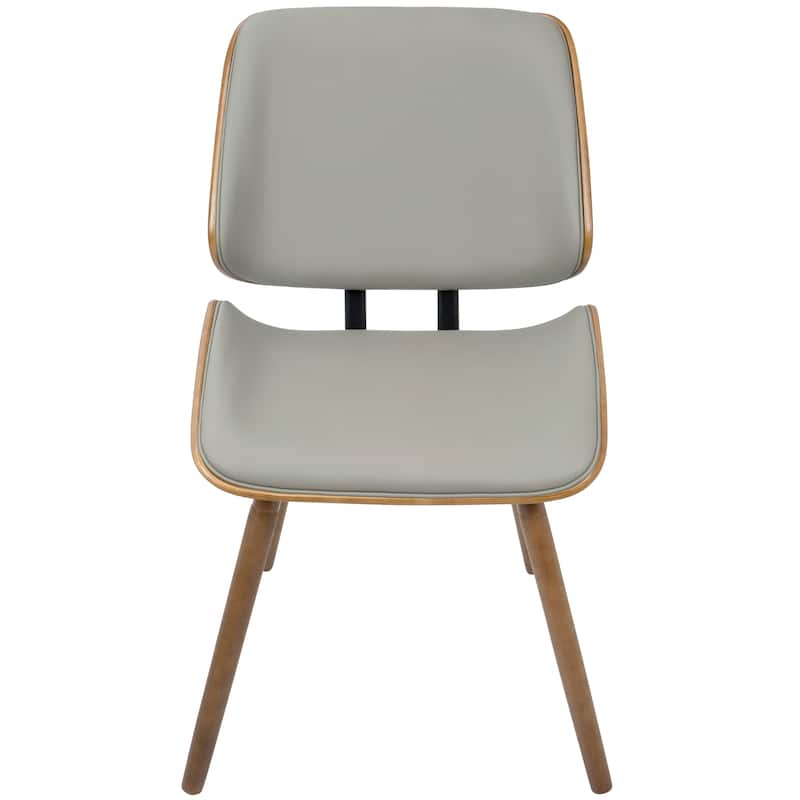 Lombardi Mid-Century Modern Upholstered Dining/Accent Chair (Set of 2)