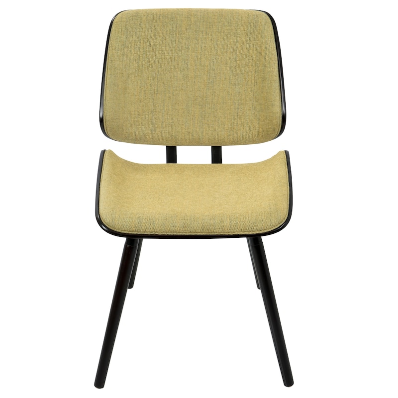 Lombardi Mid-Century Modern Upholstered Dining/Accent Chair (Set of 2)