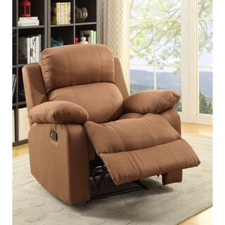 Acme Furniture Parklon Chocolate Microfiber Recliner