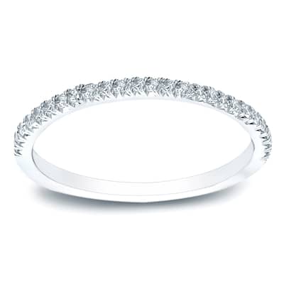 Auriya 1/2ctw Round Diamond Wedding Band Platinum Gold