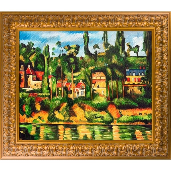 Sicilian Gold Ornately Embossed Gold Frame - Canvas Art & Reproduction Oil  Paintings