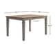preview thumbnail 5 of 20, Elena Antique Grey Extendable Counter Height Dining Set - Slat Back by iNSPIRE Q Classic