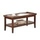 preview thumbnail 5 of 24, Convenience Concepts Ledgewood Coffee Table with Shelf