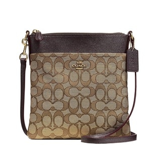 coach signature brown tote