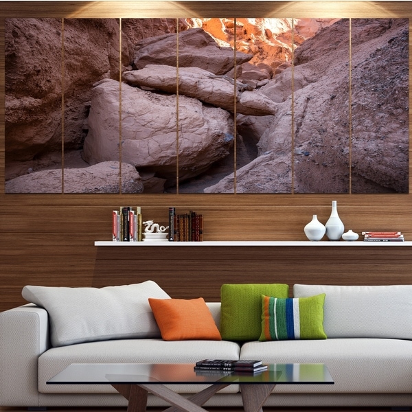 Designart 'Desert Mountains in Kazakhstan' Landscape Wall Artwork