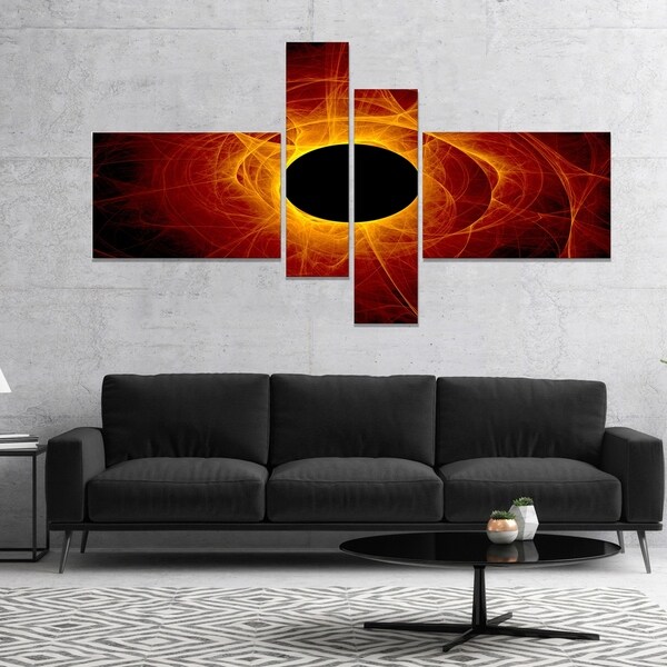 Designart 'The Eye of God Digital Art' Abstract Wall Art Canvas