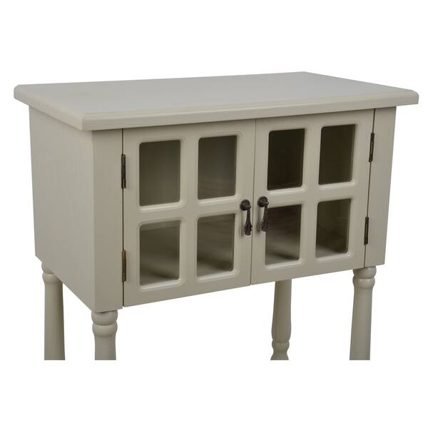 Shop Nora Glass Door Accent Table On Sale Overstock 19798495