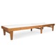Summerland Outdoor Acacia Wood Mesh Chaise Lounge by Christopher Knight Home - Thumbnail 12