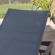 Summerland Outdoor Acacia Wood Mesh Chaise Lounge by Christopher Knight Home - Thumbnail 2